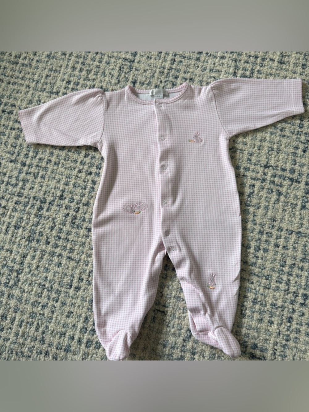 Kissy Kissy bunny footie - size 3-6 months